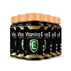 Imagem de 6X Vitamina E 400Ui Alfa Tocoferol 60 Caps Hf Suplements