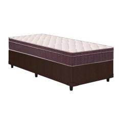 Imagem de Cama Box Solteiro: Colchão Anatômico Ortobom D28/Ep  Airtech 60 + Base