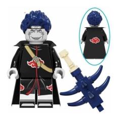 Imagem de Boneco Blocos De Montar Hoshigaki Kisame + Samehada Naruto