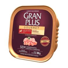 Imagem de Ração Úmida Granplus Gourmet Cães Filhotes Patê Frango 300G - Gran Plu