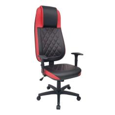 Imagem de Cadeira Gamer para Home Office Linha Gamer Blenda Vermelho