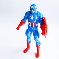 Imagem de Boneco Capitão América Vingadores Articulado Avengers 22cm - All Seaso