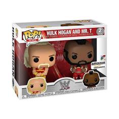 Imagem de Funko Pop! WWE - Hulk Hogan & Mr. T, Hulkamania 2 Pack, Amazon Exclusive (51720)