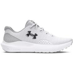 Imagem de Under Armour Tênis de corrida masculino Charged Surge 4, (100) Branco/Cinza Halo/Preto, 45