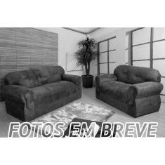 Imagem de Sofá 2 e 3 Lugares Cinza 605 Viena