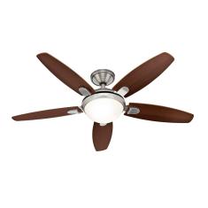 Imagem de Ventilador de Teto Residencial Contempo Níquel Escovado Hunter Fan Oficial