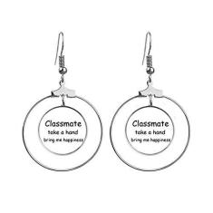 Imagem de Classmate Brinco Take A Hand Bring Me Happiness com argola e argola