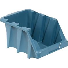 Imagem de Gaveteiro plástico modelo prático nº 7 azul Vonder - caixa com 3 Unidade