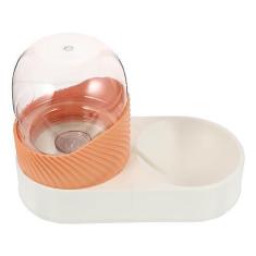 Imagem de Alimentador de água de plástico para cães e gatos, tigela de água para cachorro, dispensador de água para filhotes de