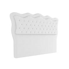 Imagem de Cabeceira Para Cama Box Queen 160 Cm Eliza Corino Branco I02 - D`rossi