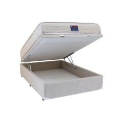 Imagem de Cama Box Baú com Colchão Casal Flex Tenerife - 138x188 - Simmons