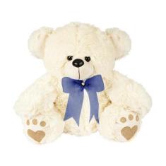 Imagem de Urso De Pelúcia Baby 30 Cm - Escolha Cor Do Laço - Lc Baby