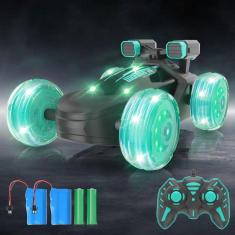 Imagem de Carro de controle remoto STAVOZE, modelo mais recente com pneus iluminados