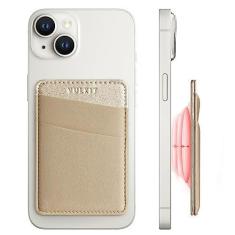 Imagem de VULKIT Carteira magnética para celular MagSafe - Bloqueio RFID - Carteira com porta-cartões para iPhone 16/15/14/13/12 e capa de telefone com MagSafe