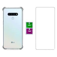 Imagem de Capa Capinha Case Anti Impacto Para LG K71 + Pelicula Vidro - Mustangs