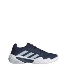 Imagem de adidas Barricade 13 Tênis masculino, Azul escuro/azul halo/rosa choque Team, 38