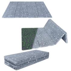 Imagem de Colchão de futon de chão MemoreCool Kids 120 x 180 cm de espuma espess