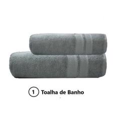 Imagem de Toalha De Banho Camesa Neo Allure 86X1,50M Cinza Claro