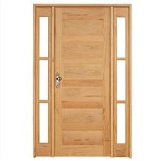 Imagem de Kit Porta Paris 2 Vitrôs 2,13mx1,56mx12cm Eucalipto Direita