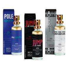Imagem de Kit 3 Perfume Masculino Amakha Pole Sports Jump 521 Men - Amakha Paris