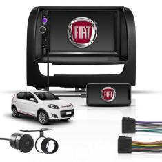 Imagem de Kit Multimídia Mp5 2 Din 7" Bt Espelhamento Fiat Palio 13/20 - First O
