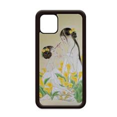 Imagem de Capa de aquarela chinesa de beleza com flor para iPhone 12 Pro Max para Apple Mini Mobile Case Shell