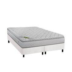 Imagem de Cama Box Queen: Colchão Molas Ensacadas Luckspuma Masterpocket  Luck S