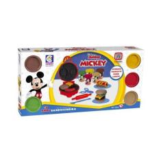 Imagem de Kit Massinhas Com Sanduicheira  Mickey Disney - Cotiplás - Cotiplas In