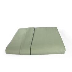 Imagem de Lençol Casal De Cima Avulso Colorlife Percal Algodão Verde - Marina