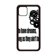 Imagem de Capa com citação de sonho e realidade para iPhone 11 Pro Max para Apple Mobile Case Shell
