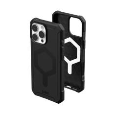 Imagem de URBAN ARMOR GEAR Capa UAG projetada para iPhone 16 Pro Max 17.5 cm Essential Armor - Compatível com MagSafe Carregamento robusto fino elegante à prova de choque antiderrapante capa protetora de grau