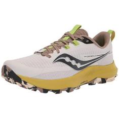Imagem de Saucony Tênis masculino Peregrine 13 Trail, Nevoeiro/argila, 41