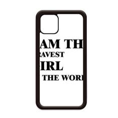 Imagem de Capa I Am The Bravest Girl para iPhone 12 Pro Max para Apple Mini Mobile Case Shell