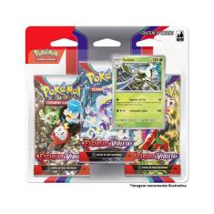 Imagem de Cartas Pokémon Blister Triplo Spidops c/ 19 Cartas - Copag