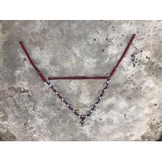 Imagem de Peitoral Argolado Para Cavalos E Mulas Ferragens De Alumínio Polido -