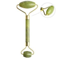 Imagem de Massageador Facial Pedra De Jade Rolo Anti Rugas Stress - Biong