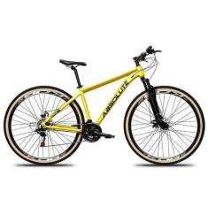 Imagem de Bicicleta Aro MTB 29 Absolute Nero 5 24 Marcha Freio a Disco, Amarelo,