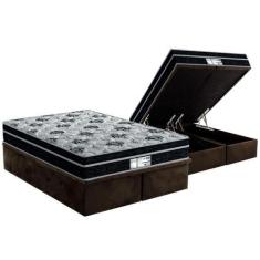 Imagem de Cama Box Baú Queen: Colchão Molas MasterPocket Ensacadas Probel Prolas