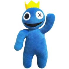 Imagem de Brinquedo de pelúcia azul Rainbow Friends Roblox Blue para crianças de 4 a 12 anos