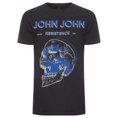 Imagem de Camiseta John John Rg Blue Skull Masculina