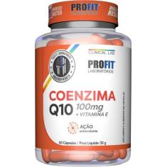 Imagem de Coenzima Q10 100Mg 60 Cápsulas Profit Labs