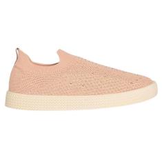 Imagem de Tênis Feminino Beira Rio Knit com Strass Rosa Claro-Feminino