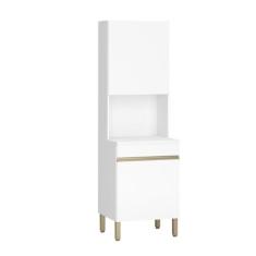 Imagem de Paneleiro 2 Portas Microondas Branco Supremo Line Kits Paraná