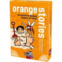 Imagem de Black Stories Junior Orange Stories Jogo de Cartas Galapagos BLK203