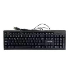 Imagem de Teclado Essencial Slim Com Fio Tomate