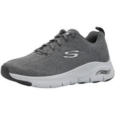 Imagem de Skechers Tênis feminino Arch Fit Comfy Wave, cinza, 35, Cinza, 35