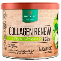 Imagem de Collagen Renew 100% Hidrolisado 300g Nutrify, Maçã Verde, 300g