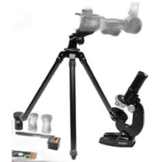 Imagem de Kit Telescópio Vivitar 60/120X Microscópio 60X/1200X Mic20