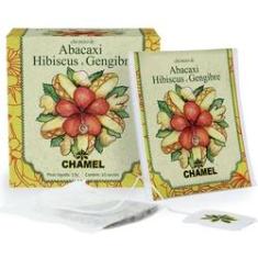 Imagem de Chá Misto de Abacaxi, Hibiscus e Gengibre com 10 Sachês - Chamel