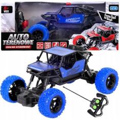 Imagem de Brinquedo Carrinho Controle Remoto Recarregável 4X4  Veloz - Toy King